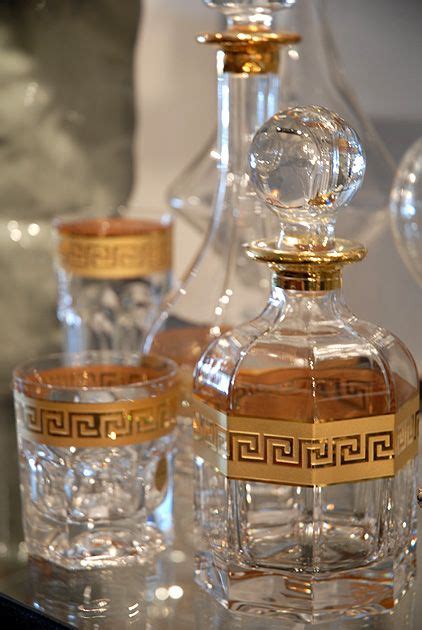 versace decanter set